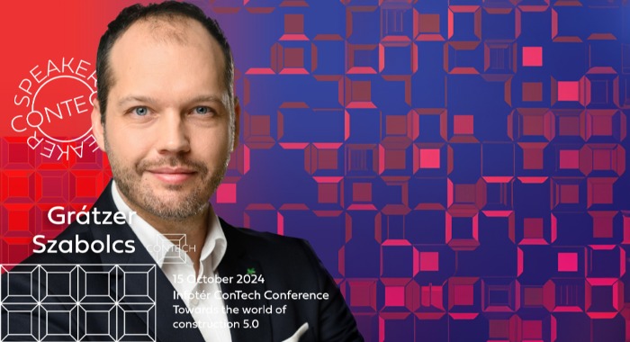 Innováció az építőiparban: Grátzer Szabolcs a Contech Konferencián